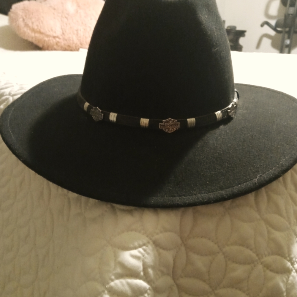 Harley Davidson cowboy hat